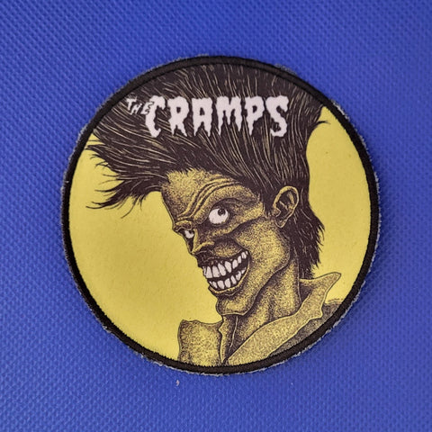 Cramps - Bad Music for Bad People Circle Patch