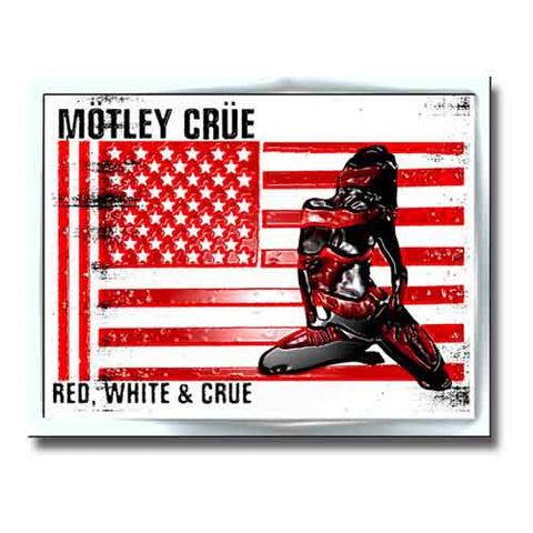 Motley Crue - Red, White & Crue Pin Badge