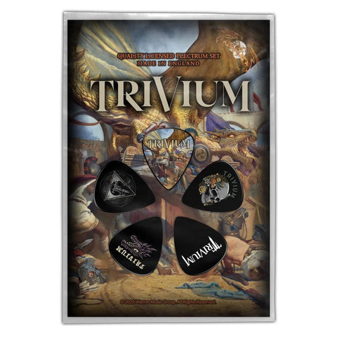 Trivium - Pack of 5 Guitar Picks In The Court of The Dragon