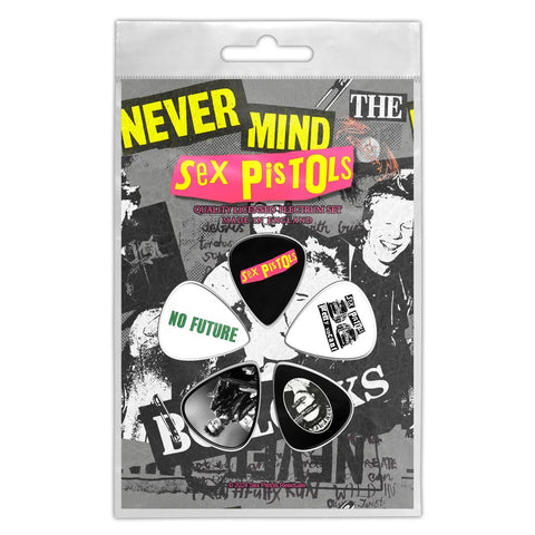 Sex Pistols -  Pack of 5 Guitar Picks Never Mind The Bollocks