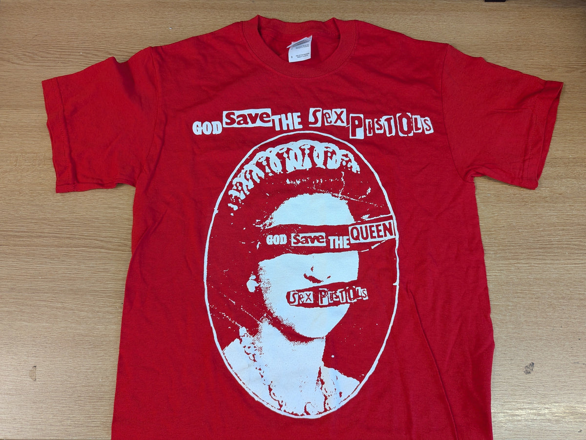Sex Pistols - God Save the Sex Pistols Red Men's T-shirt – Punk Rock Shop