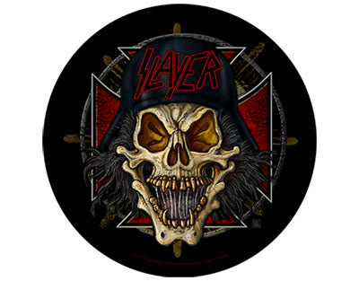 Slayer Unholy Circular Skull backpatch Backpatche