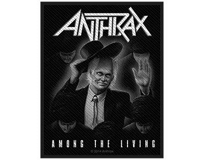 Anthrax Among the living Woven Patche