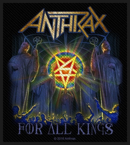 Anthrax For All Kings Woven Patche