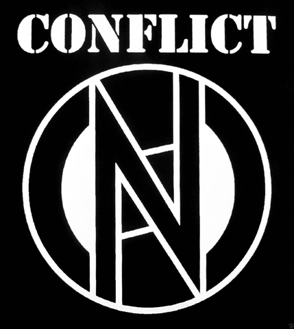Conflict Logo  Backpatche