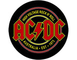 ACDC High Voltage Rock N Roll backpatch  Backpatche