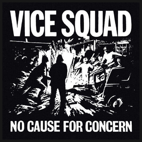 Vice Squad - No Cause For Concern Printed Patch