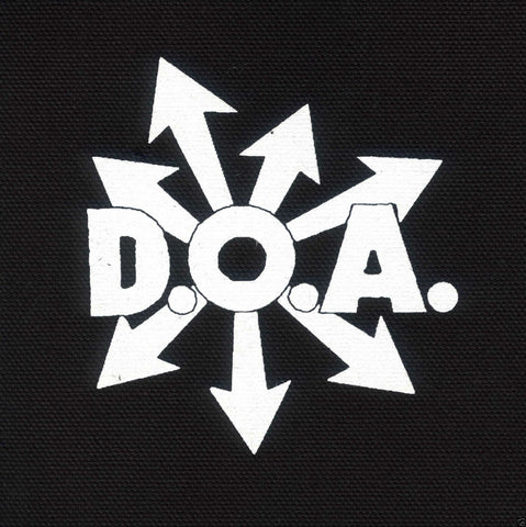 DOA Logo Printed Patche
