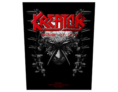 Kreator Enemy Of God backpatch Backpatche