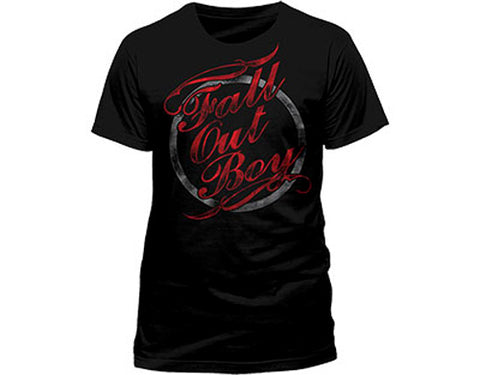 Fall Out Boy Typography T-shirt