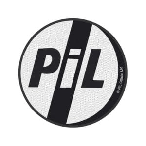 Public Image Limited Logo Black and White  Woven Patche