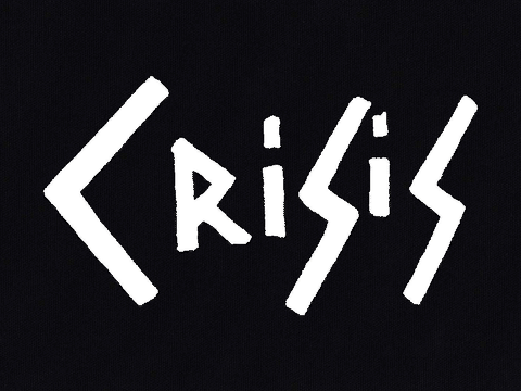 Crisis  Logo Printed Patche