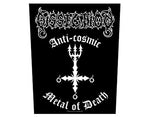Dissection Anti-Cosmic Metal Of Death backpatch Backpatche