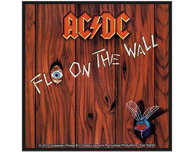 ACDC Fly On The Wall Woven Patche