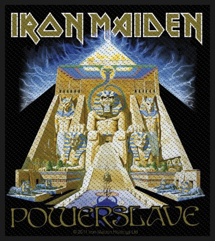 Iron Maiden Powerslave Woven Patche