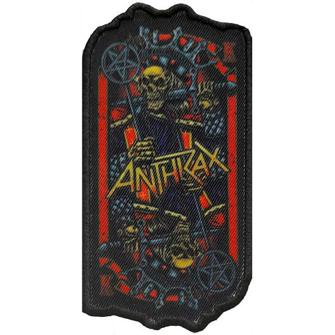 Anthrax - Evil King Woven Patch