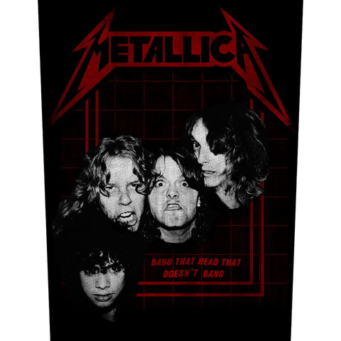 Metallica - Bang your Head Backpatch