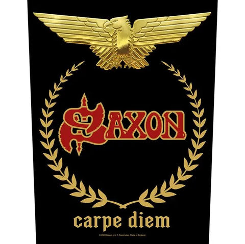 Saxon - Carpe Diem Backpatch