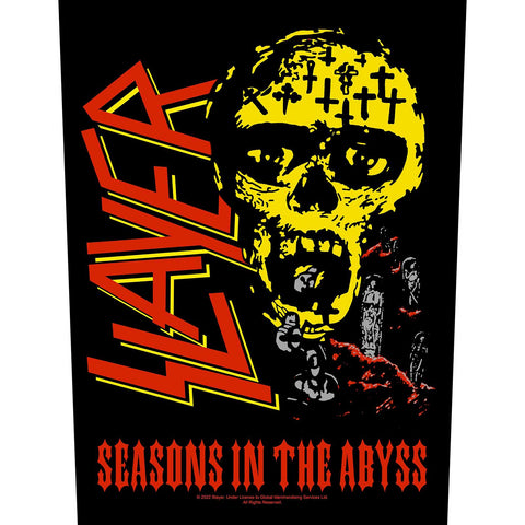 Slayer - Seasons In The Abyss Backpatch