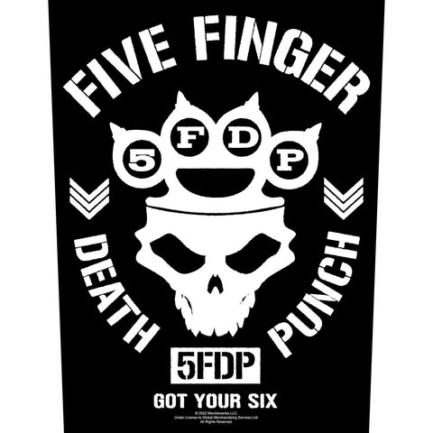 Five Finger Death Punch - Got Your Six Backpatch