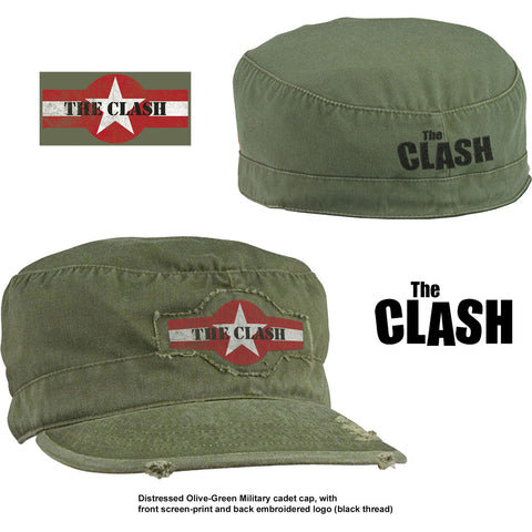 Clash - Military Star Logo Distressed Cap