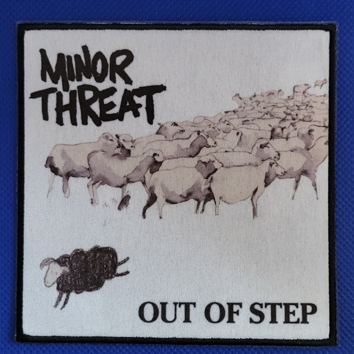 Minor Threat - Out of Step Patch – Punk Rock Shop