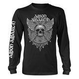 GREY SKULL (BLACK) - Mens Longsleeves (AMON AMARTH)