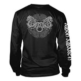 GREY SKULL (BLACK) - Mens Longsleeves (AMON AMARTH)