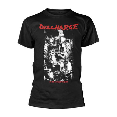 IN THE COLD NIGHT - Mens Tshirts (DISCHARGE)