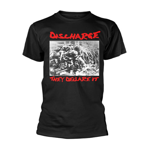 THEY DECLARE IT - Mens Tshirts (DISCHARGE)