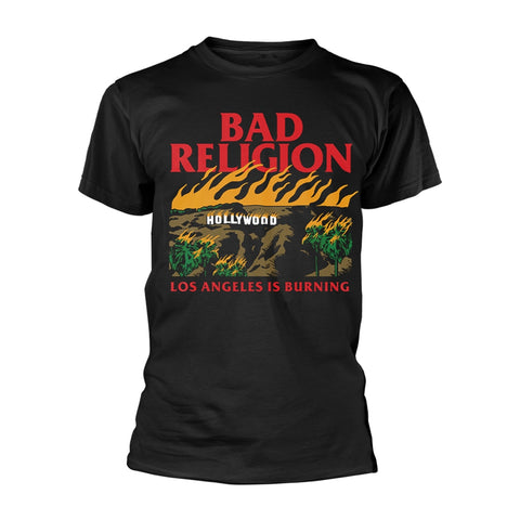 BURNING - Mens Tshirts (BAD RELIGION)