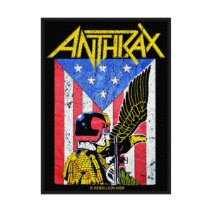 Anthrax - Judge Dredd Woven Patch