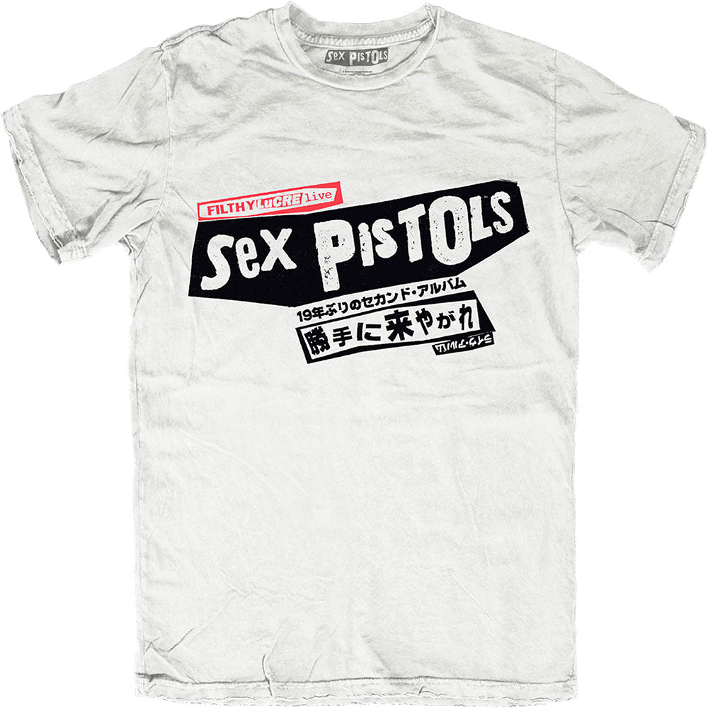 Sex Pistols - Filthy Lucre Japan Men's T-shirt – Punk Rock Shop