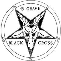 45 Grave Logo Badge
