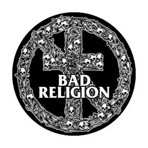 Bad Religion Skull Cross Badge