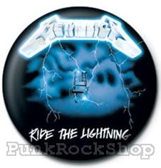 Metallica  Ride the Lightening Badge