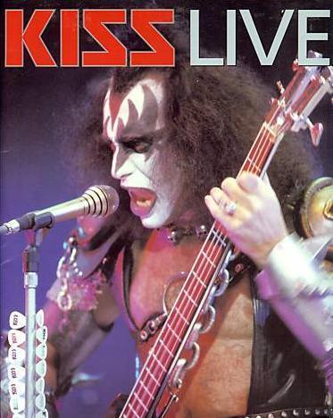Kiss Live Book