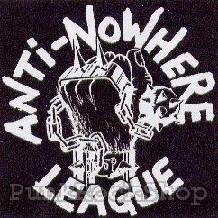 Anti Nowhere League Logo Backpatche