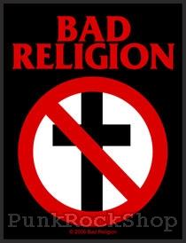 Bad Religion No Cross Printed Patche