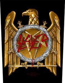 Slayer Gold Eagle Backpatche