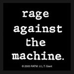 Rage Against the Machine Type Woven Patche