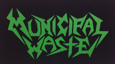 Municipal Waste Logo Printed Patche