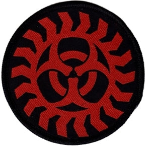 Biohazard Circular Logo Woven Patche