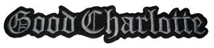 Good Charlotte Letters Woven Patche