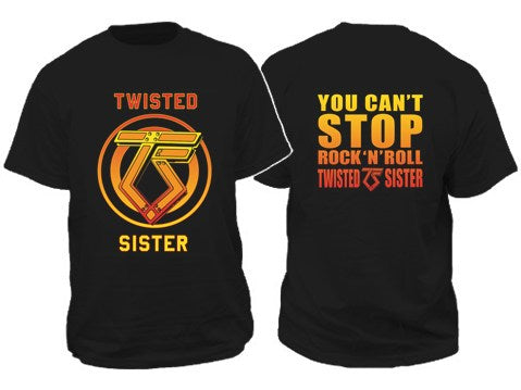 Twisted Sister You Cant Stop Rock N Roll T-shirt