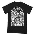 Pennywise - Dinner backprint Black Men's T-shirt