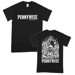 Pennywise - Dinner backprint Black Men's T-shirt