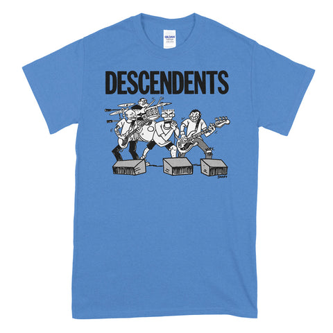 Descendents - Live Cartoon Blue Men's T-shirt