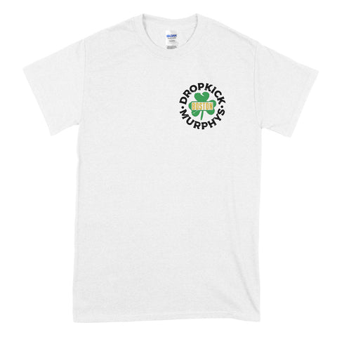 Dropkick Murphys - Boston Badge Men's White T-shirt