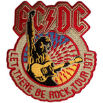 AC/DC - Let There Be Rock 1977 Woven Patch
